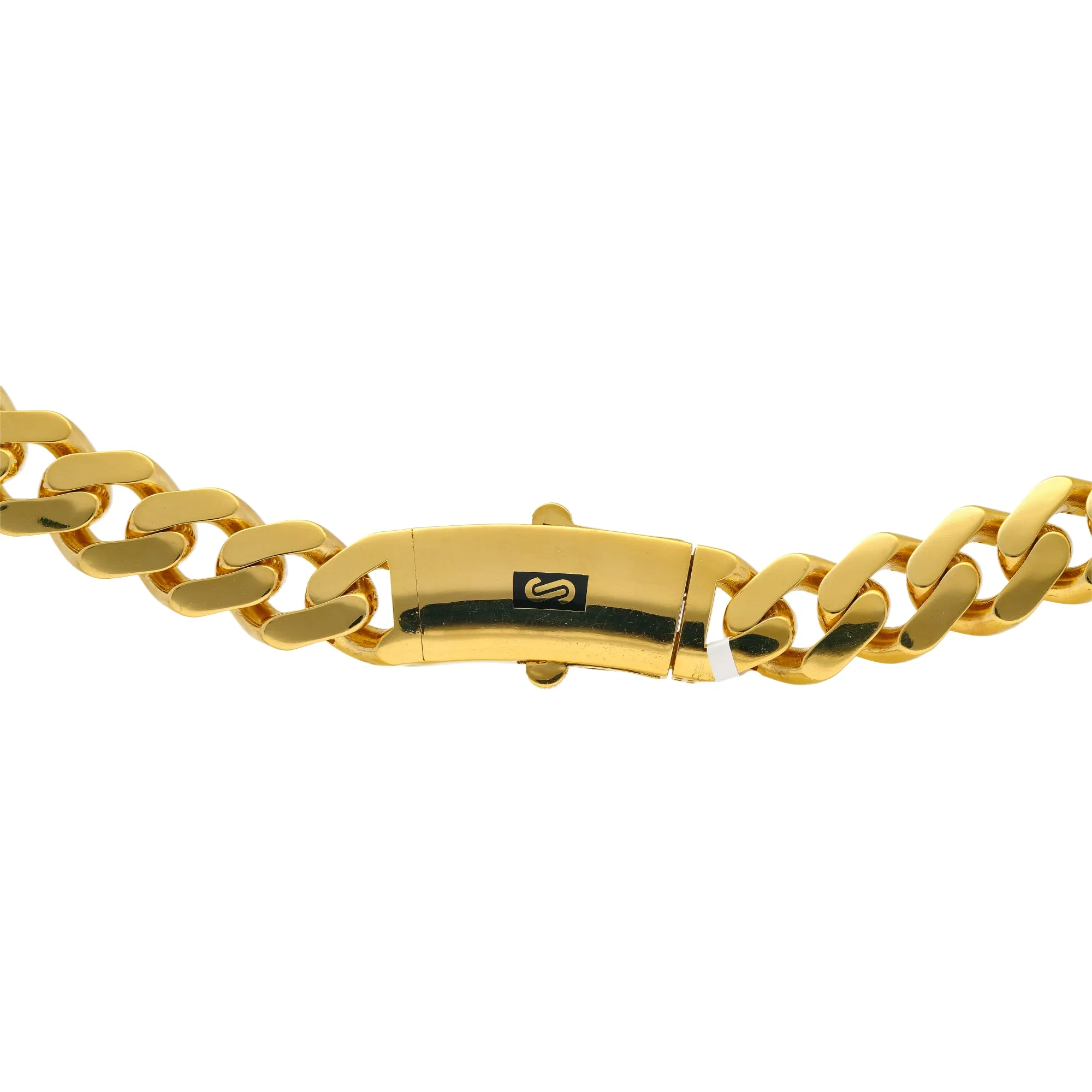 22K Yellow Gold 12mm Cuban Chain (57.2gm)