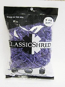 2oz Paper Shred - Purple