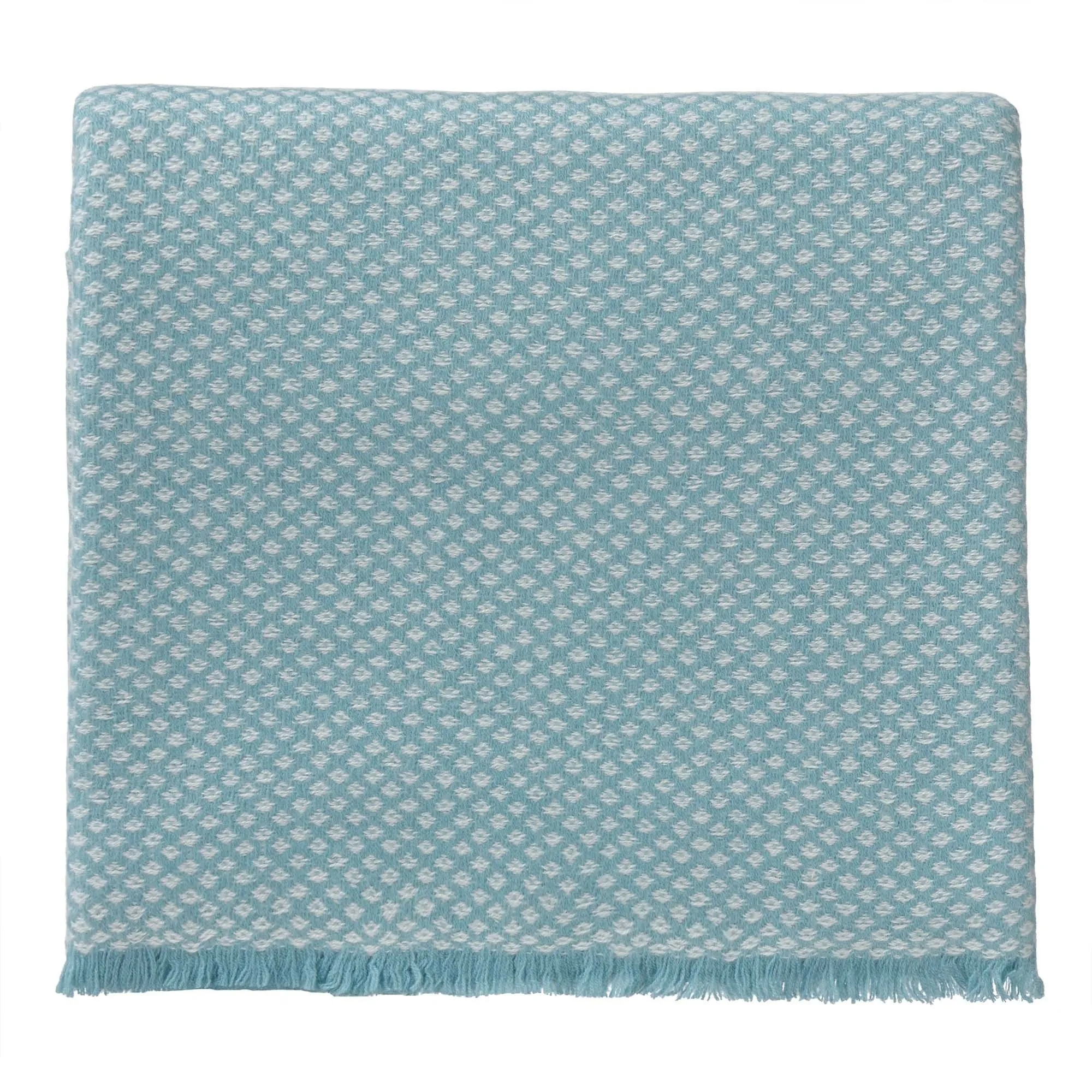 Alashan Cashmere Blanket [Mint/Cream]