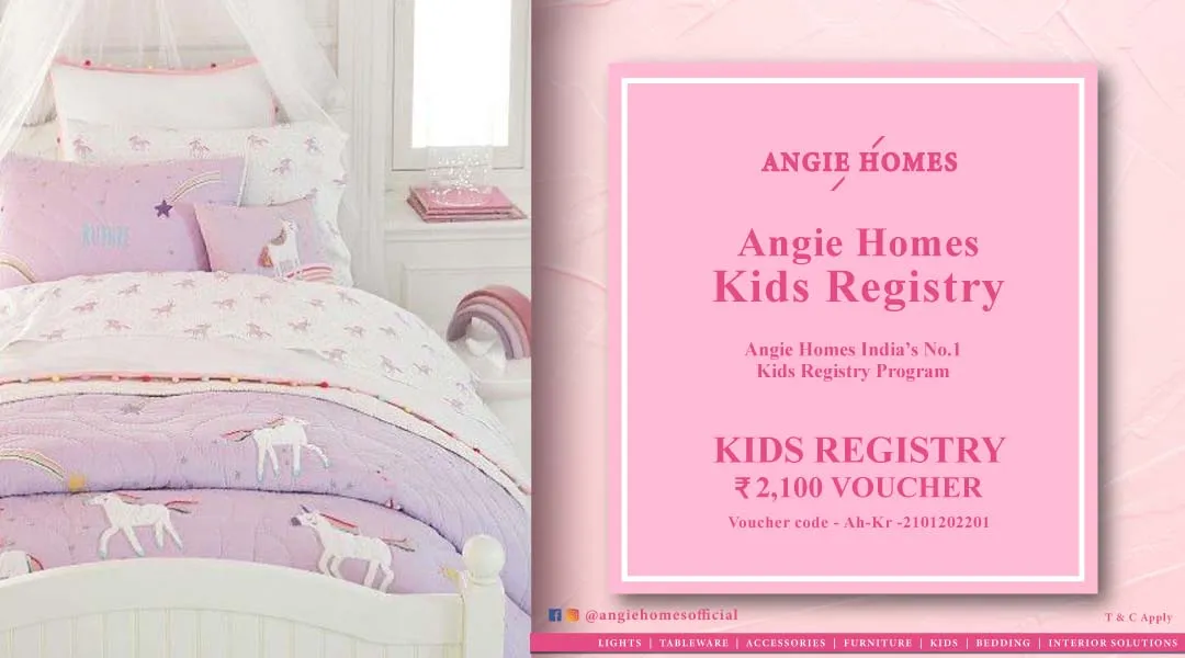 Angie Homes Kids Registry Gift Voucher for Stylish Bed