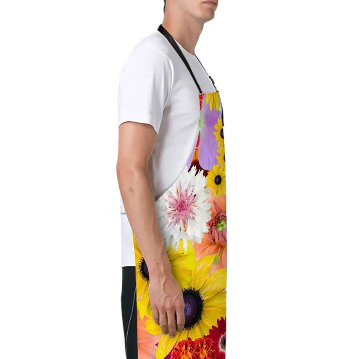 Apron (With Pockets) Flower Fun 2