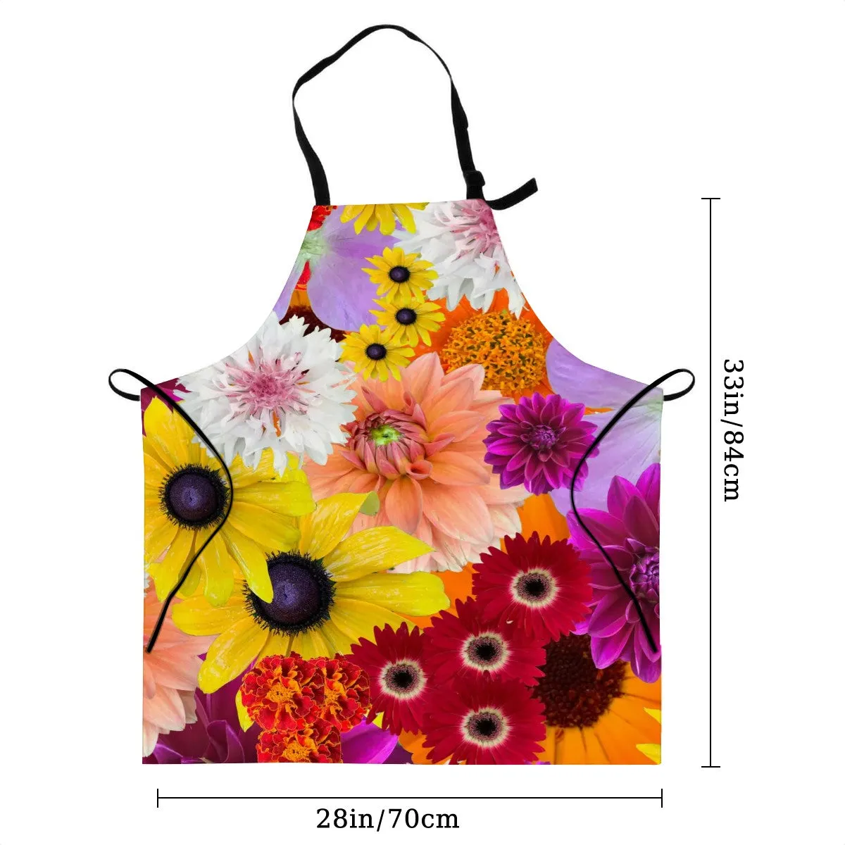 Apron (With Pockets) Flower Fun 2