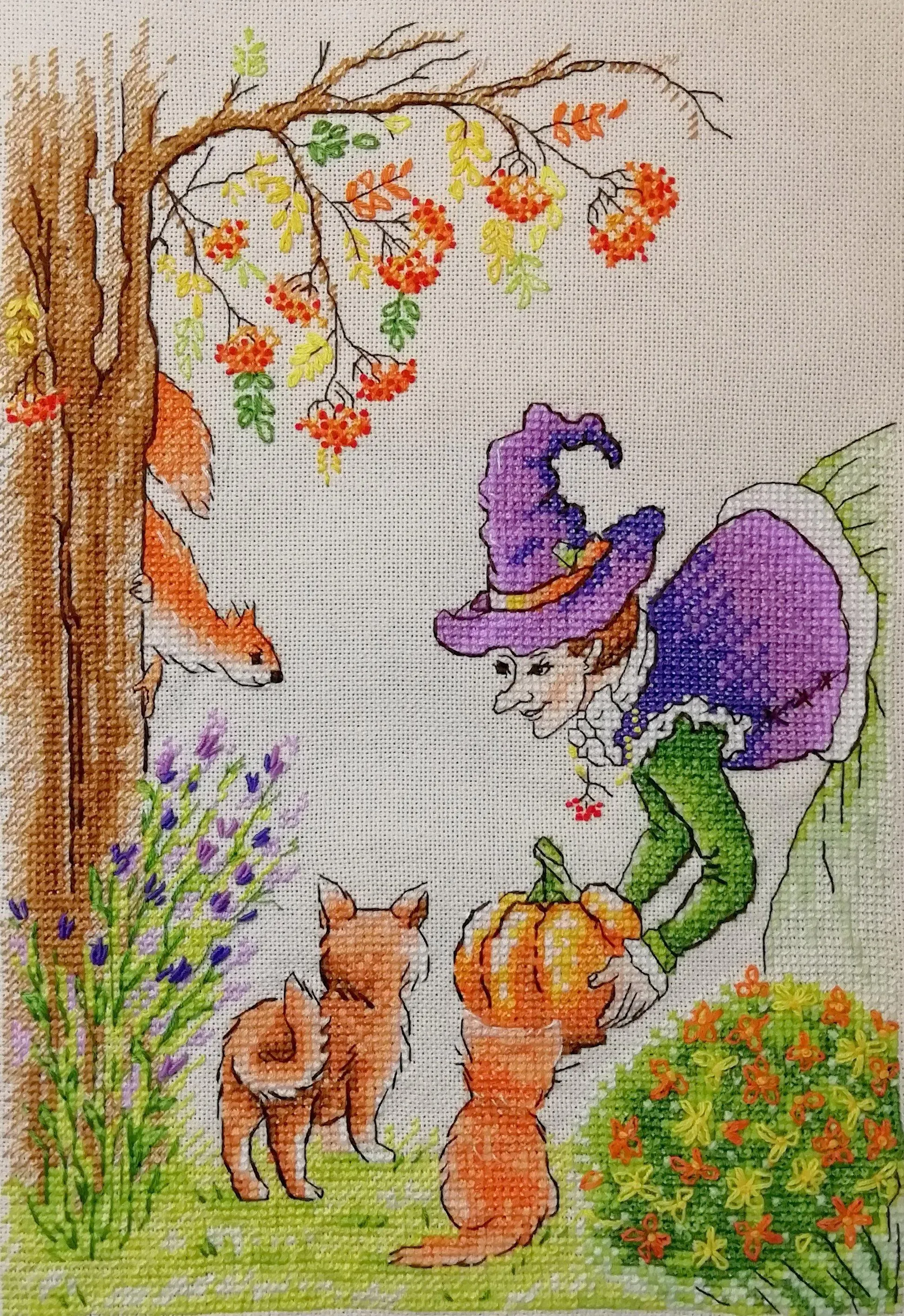 Autumn Gifts SP-05 Counted Cross-Stitch Kit