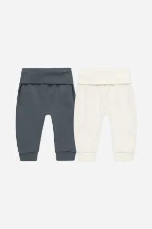 Baby Pant Set (Indigo/Ivory)