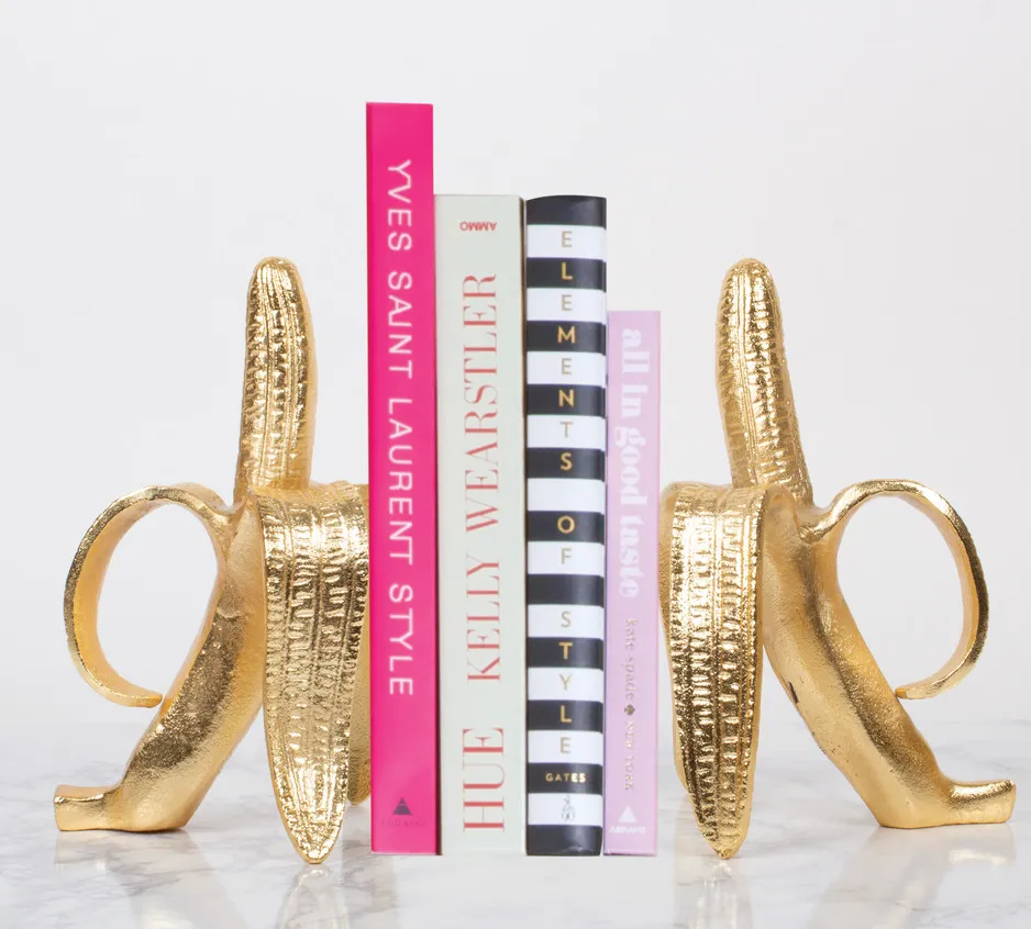 Banana Book End Set