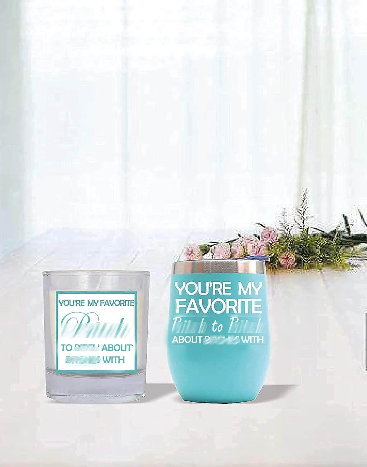 Best Friend Tumbler, Bff Gifts, Unique Gift Sets for Women, Bff Gifts for Women Set, Funny