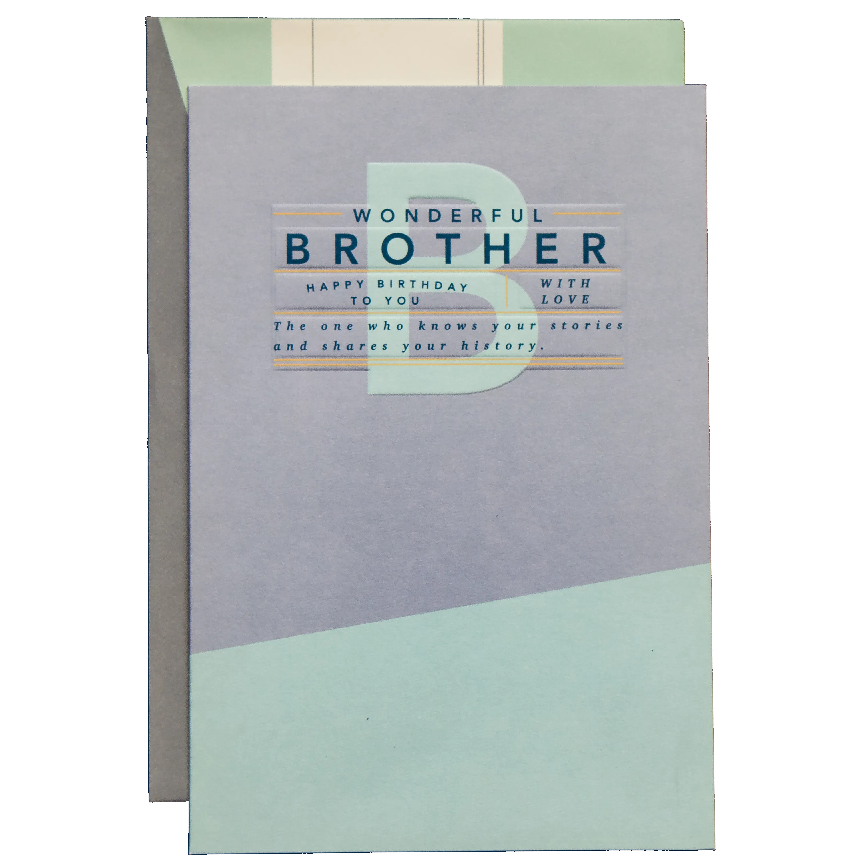 Brother Hearfelt Birthday Greeting Card