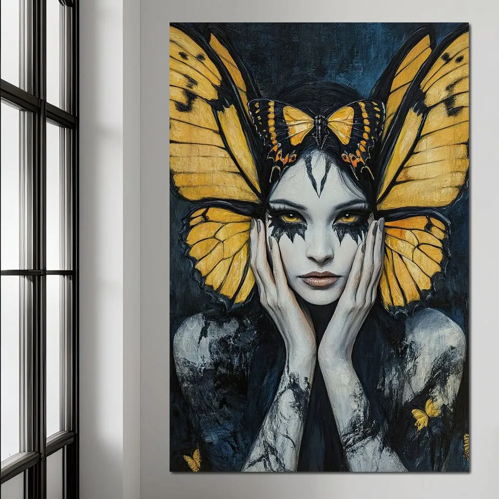 Butterfly Enchantment Portrait - Alicia Smith