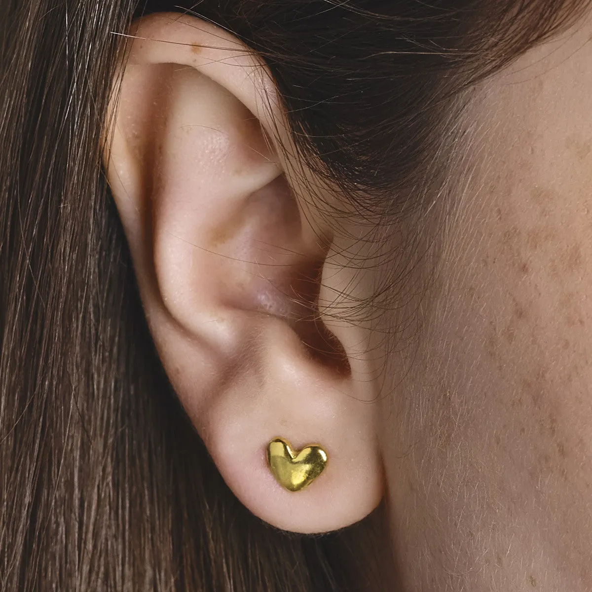 Chubby Heart Earrings