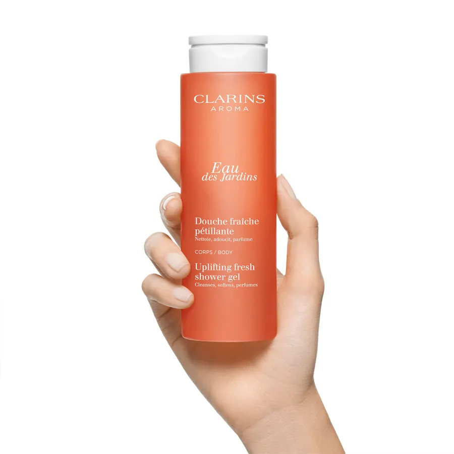 Clarins Eau des Jardins Uplifting Fresh Shower Gel 200ml