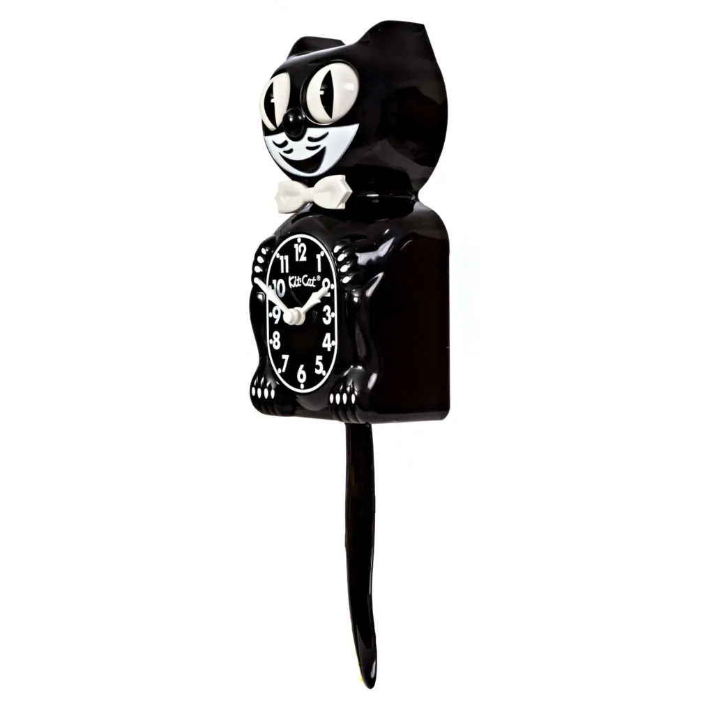 Classic Kit-Cat Klock – Black