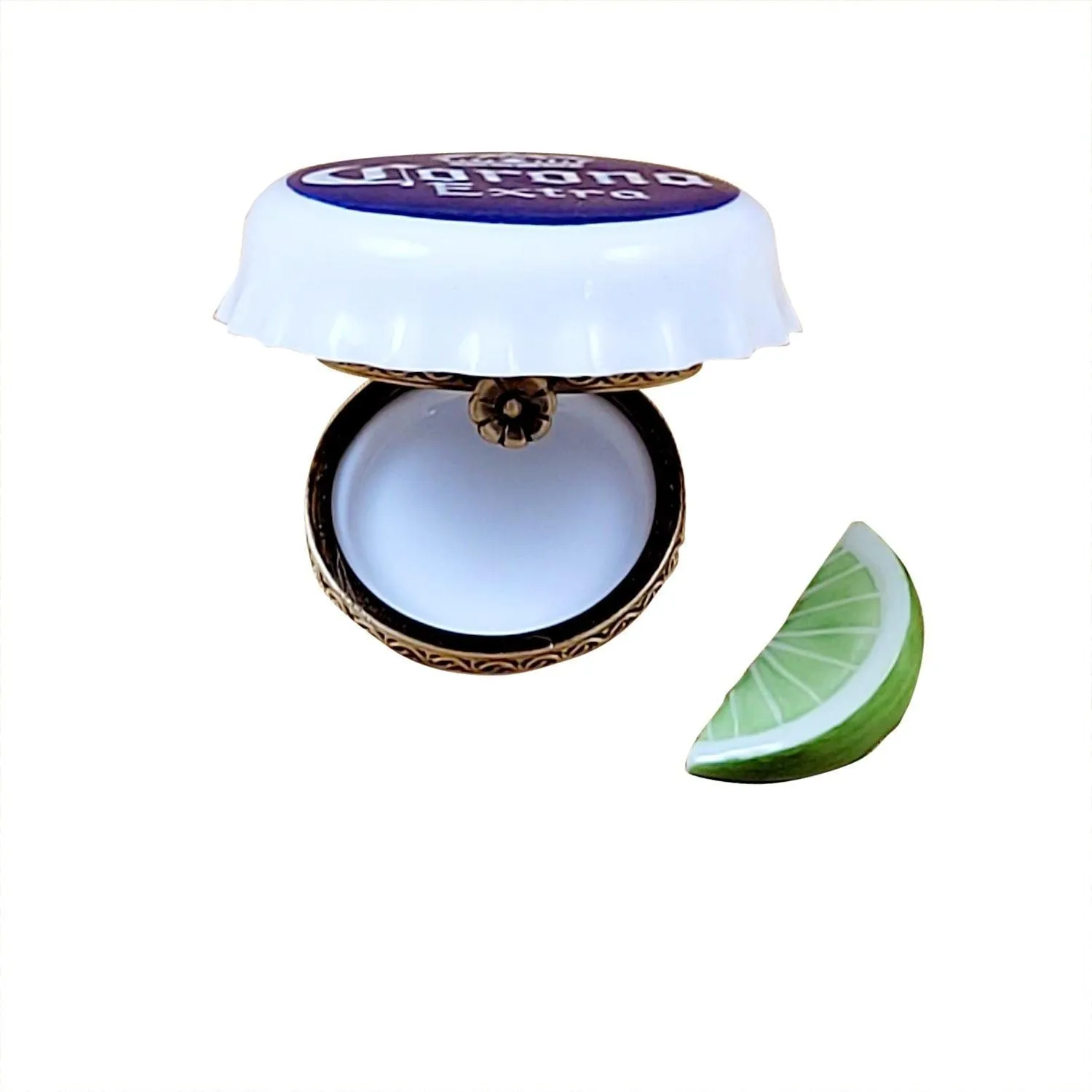 Corona Beer Cap with Lime Slice