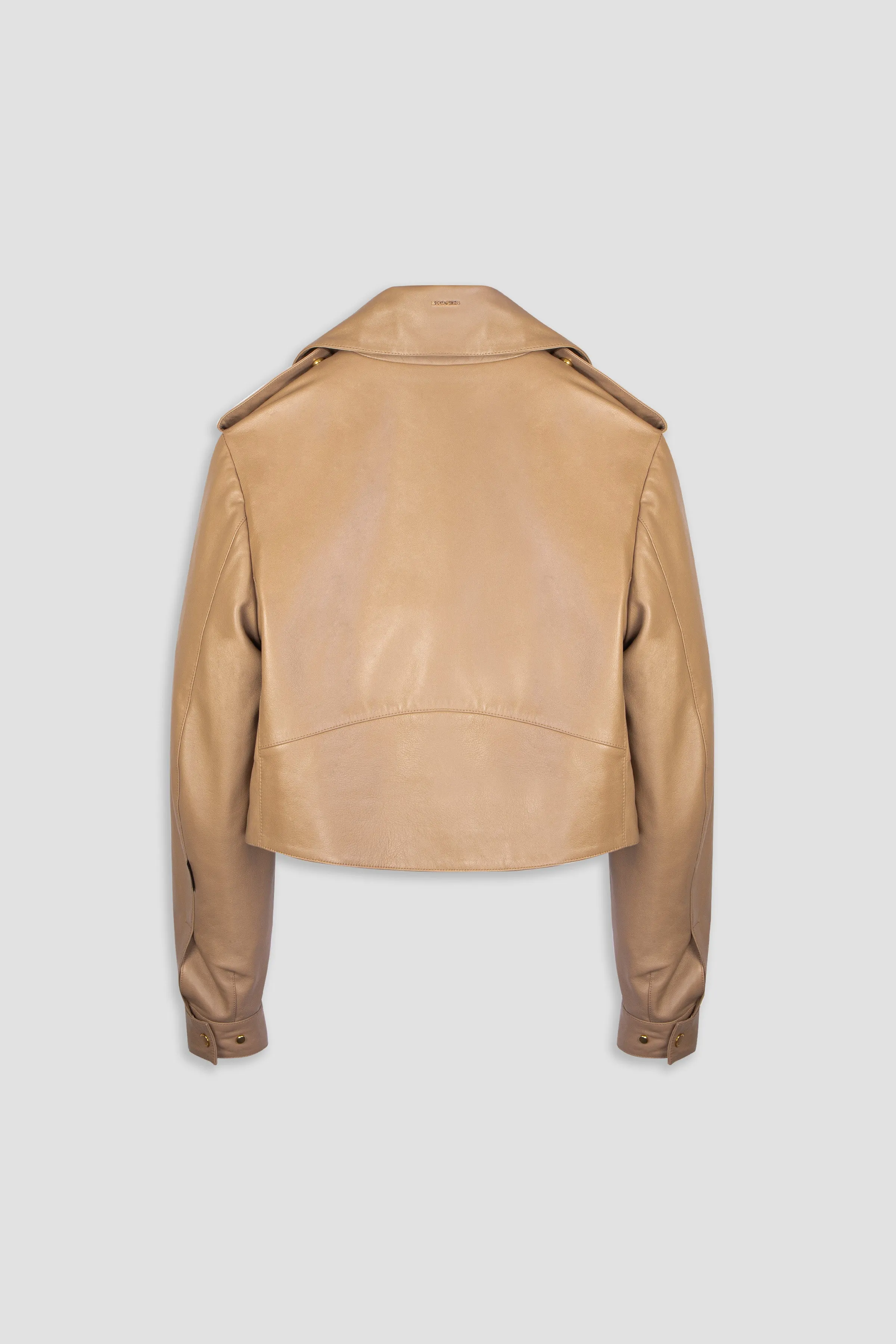 Cropped Blouson Sand