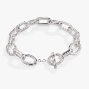 Crystal Toggle Bracelet