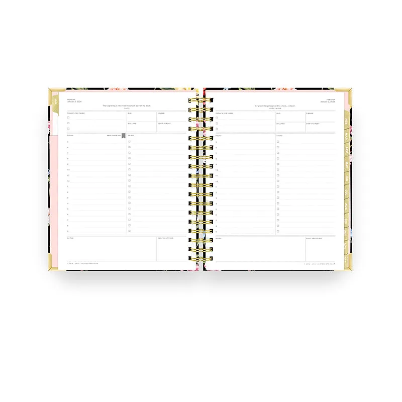 DAY DESIGNER | 2024 Daily Planner - Blurred Spring