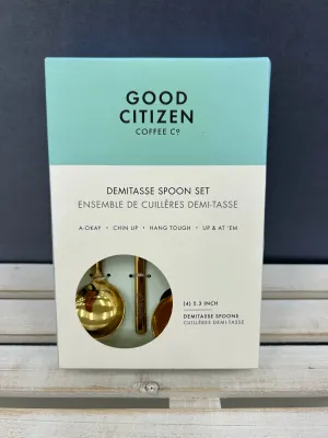 Designworks - Good Citizen Coffee Co - Demitasse Spoon Set