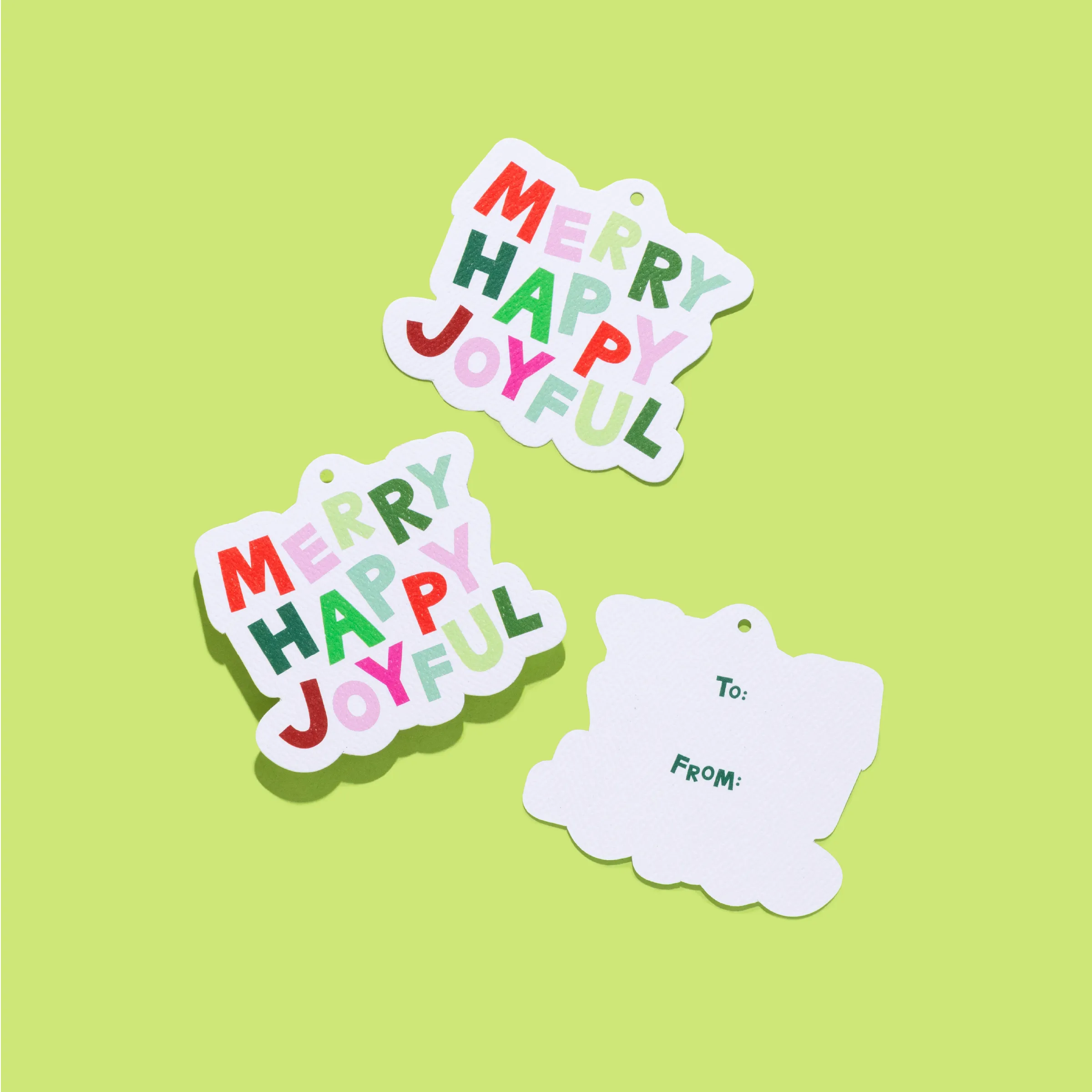 Die Cut Gift Tags