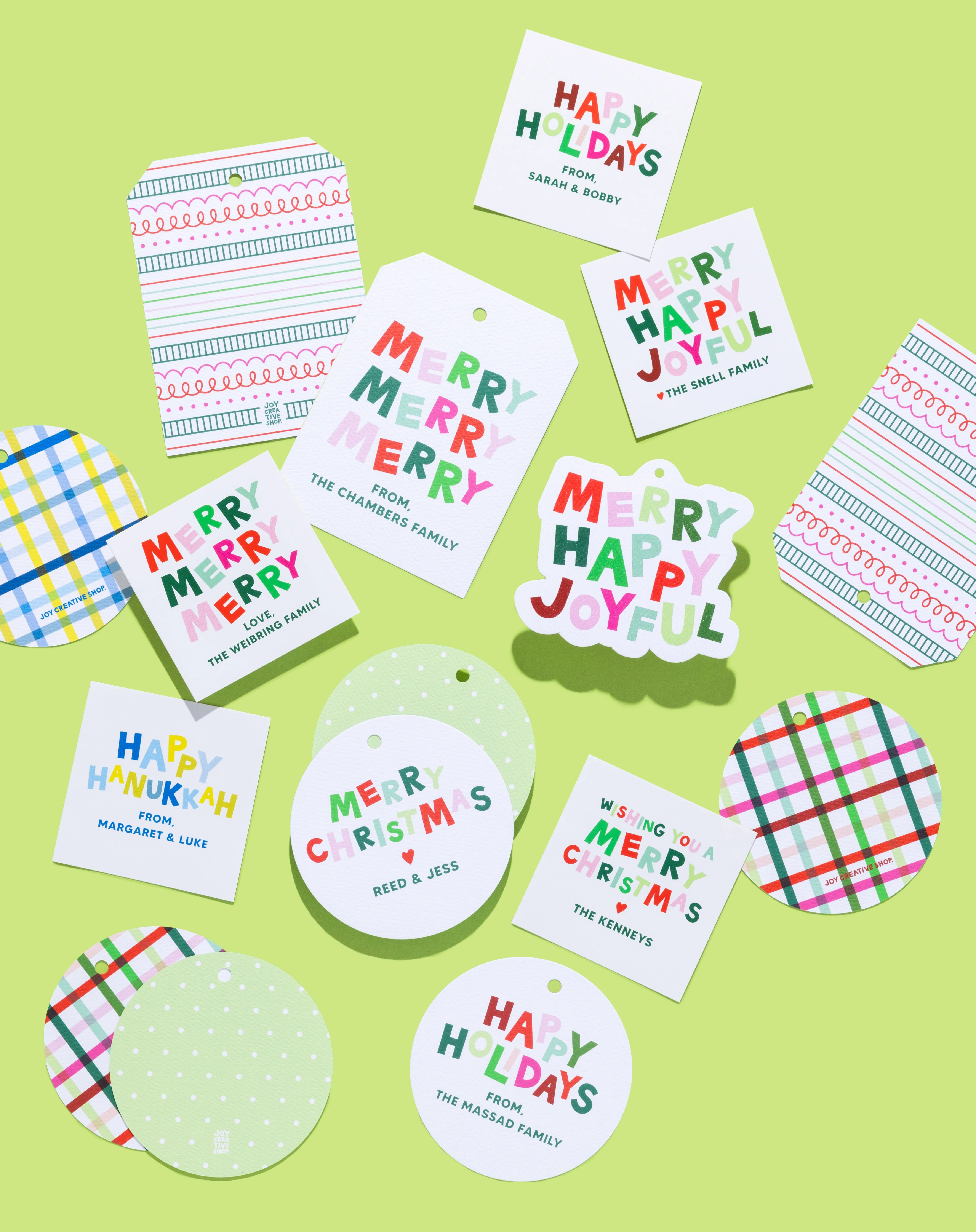 Die Cut Gift Tags