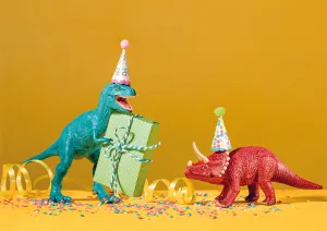 DINOSAUR BIRTHDAY CARD