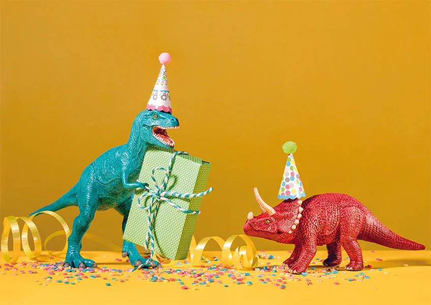 DINOSAUR BIRTHDAY CARD