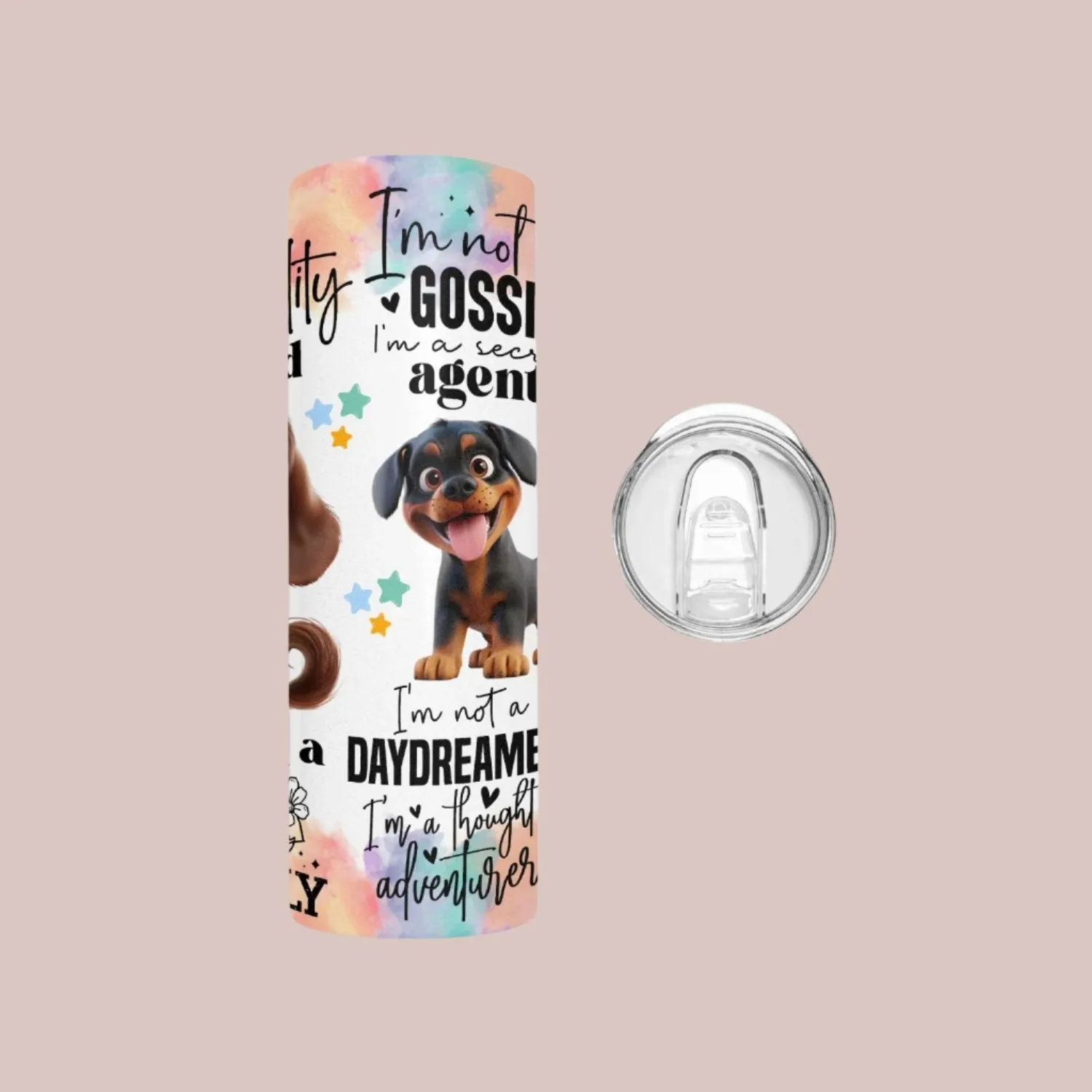 Dog Fun 20oz Skinny Tumbler