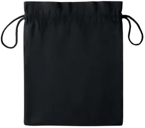 Essential medium colored cotton drawstring bag