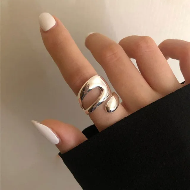 Foxanry Sterling Silver Rings for Women