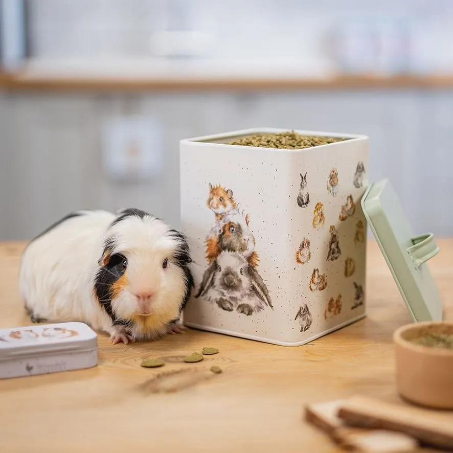 Furry Friends Design Treat Storage Tin