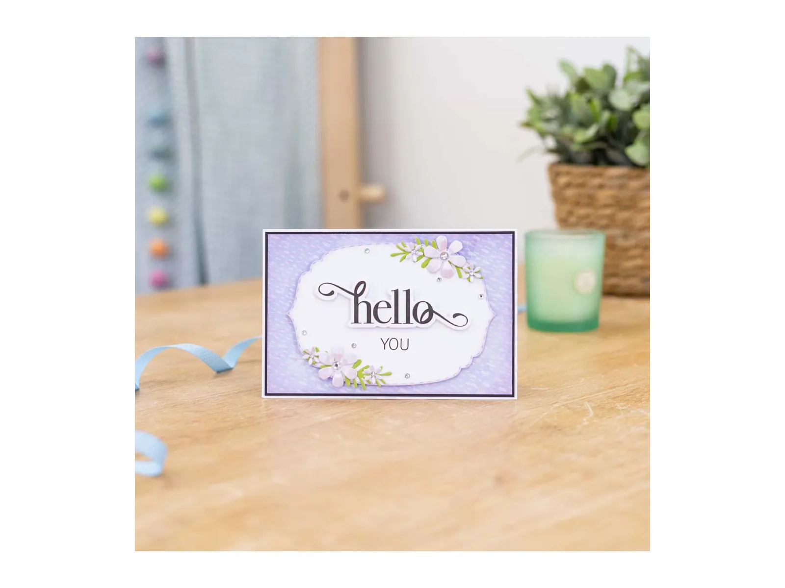 Gemini- Stamp And Die- Fancy Sentiments -Hello You