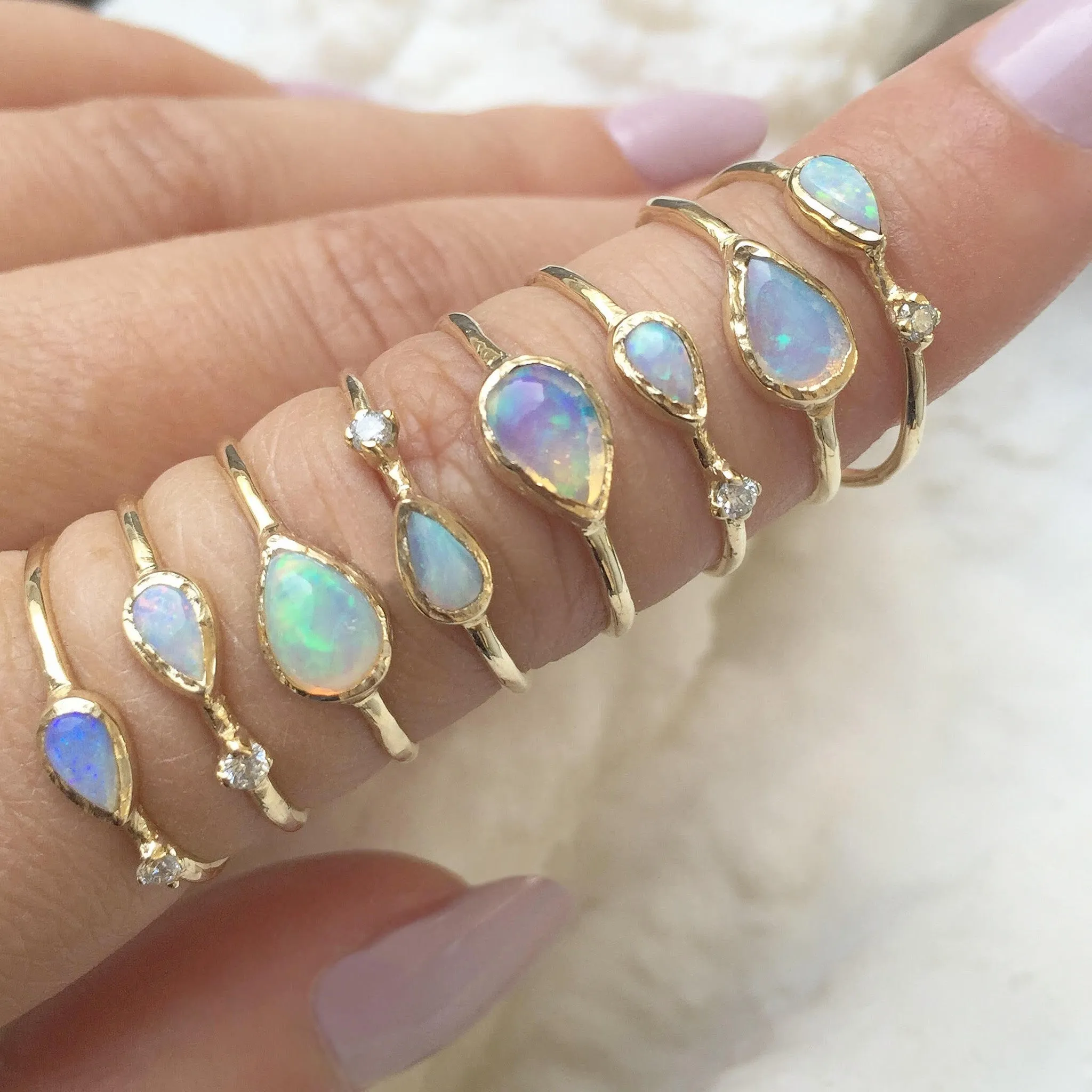 Guiding Light Opal Ring