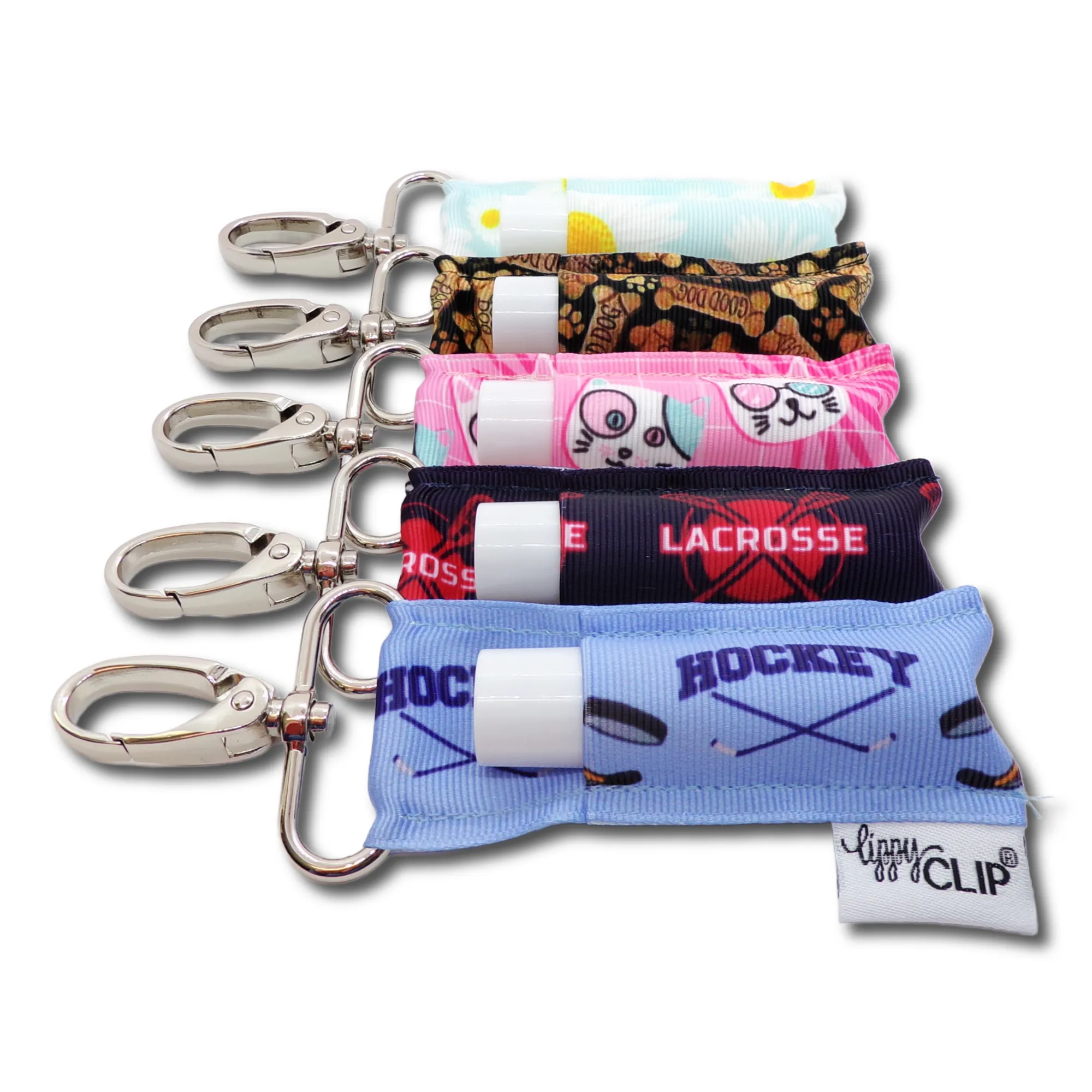 Hockey LippyClip® Lip Balm Holder for Chapstick