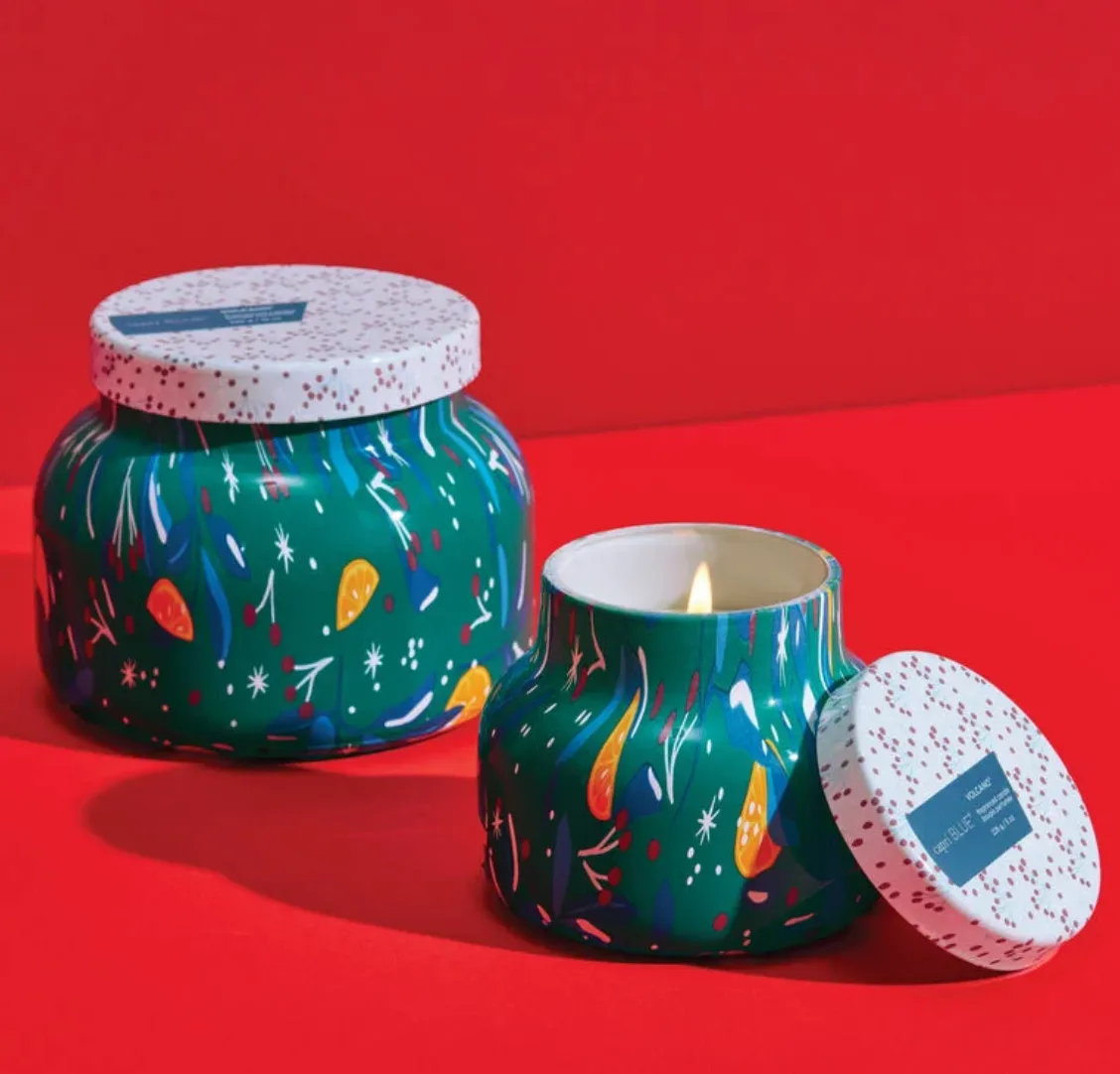 Holiday Pattern Play Candle Jar