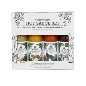 Hot Sauce Set / 4 5oz Bottles