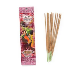 Incense Sticks Radha - Patchouli, Cardamon, and Rose