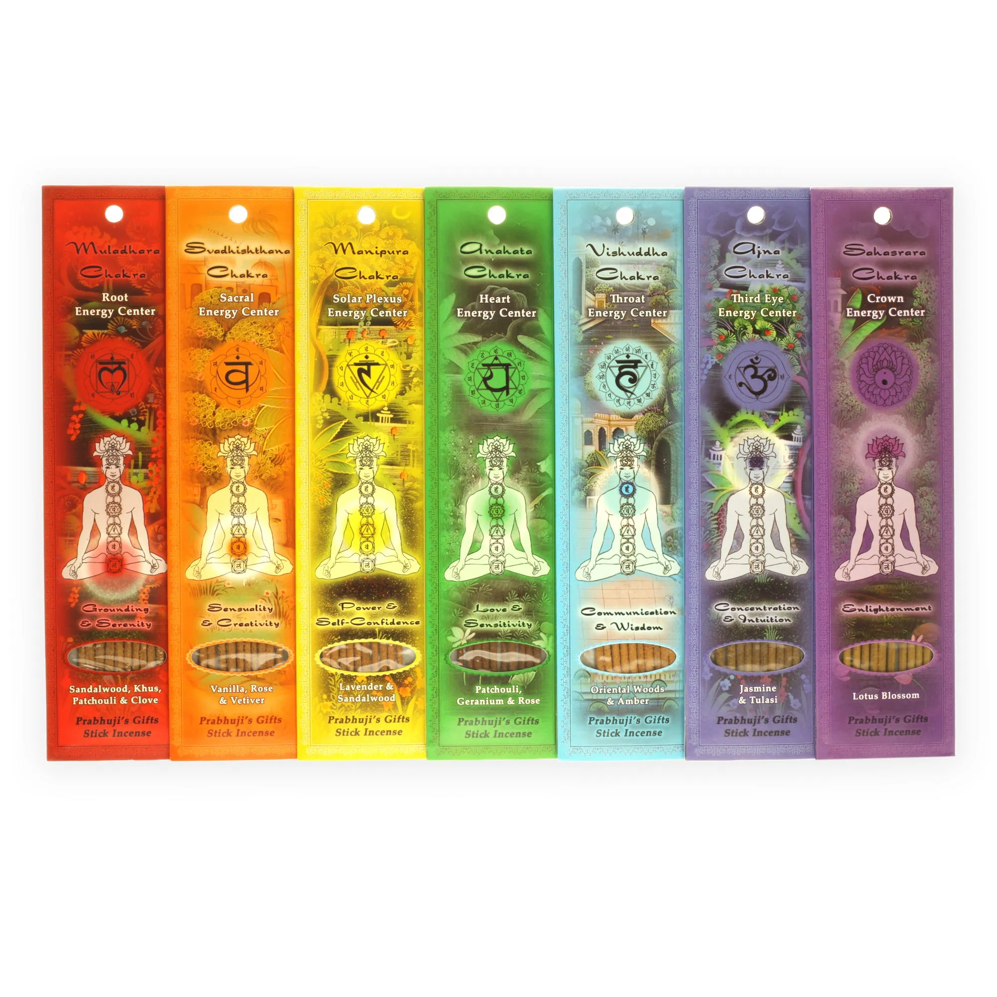 Incense Sticks Sacral Chakra Svadhishtana - Sensuality and Creativity