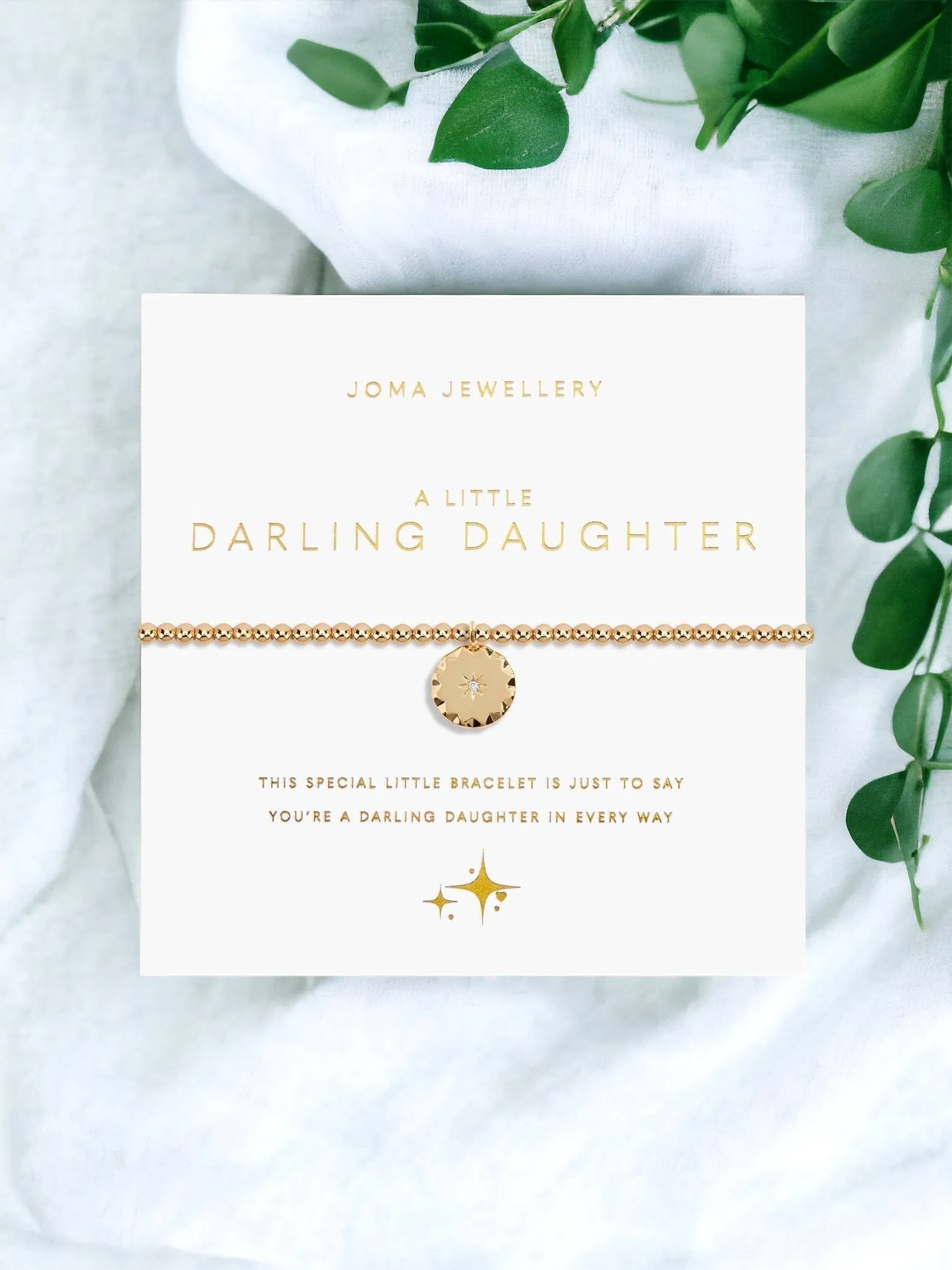 Joma Jewellery - A Little Bracelet Darling Daughter