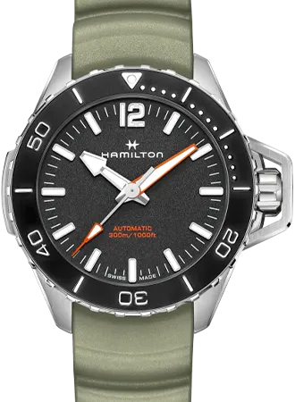 Khaki Navy Frogman Auto Black Ref. H77825331