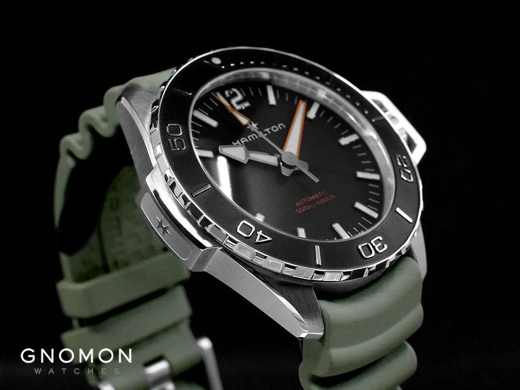 Khaki Navy Frogman Auto Black Ref. H77825331