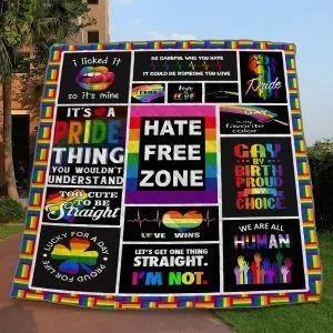 Lgbt Blanket Pride Support Lgbt Human Rights, I Licked It Blankets, Gift For Gayer Friend