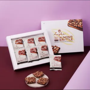 Loyka's Almond Brittle, 7 Pcs Box