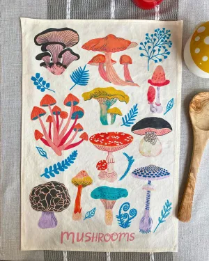 Mushroom Tea Towel