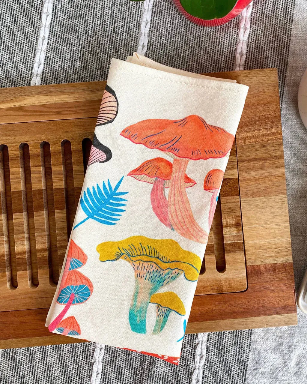 Mushroom Tea Towel