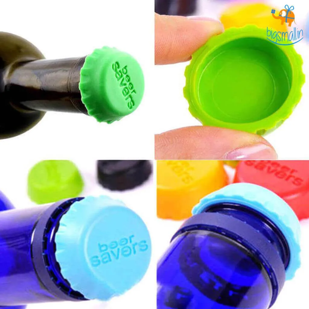 Reusable Beer Caps - Pack of 6