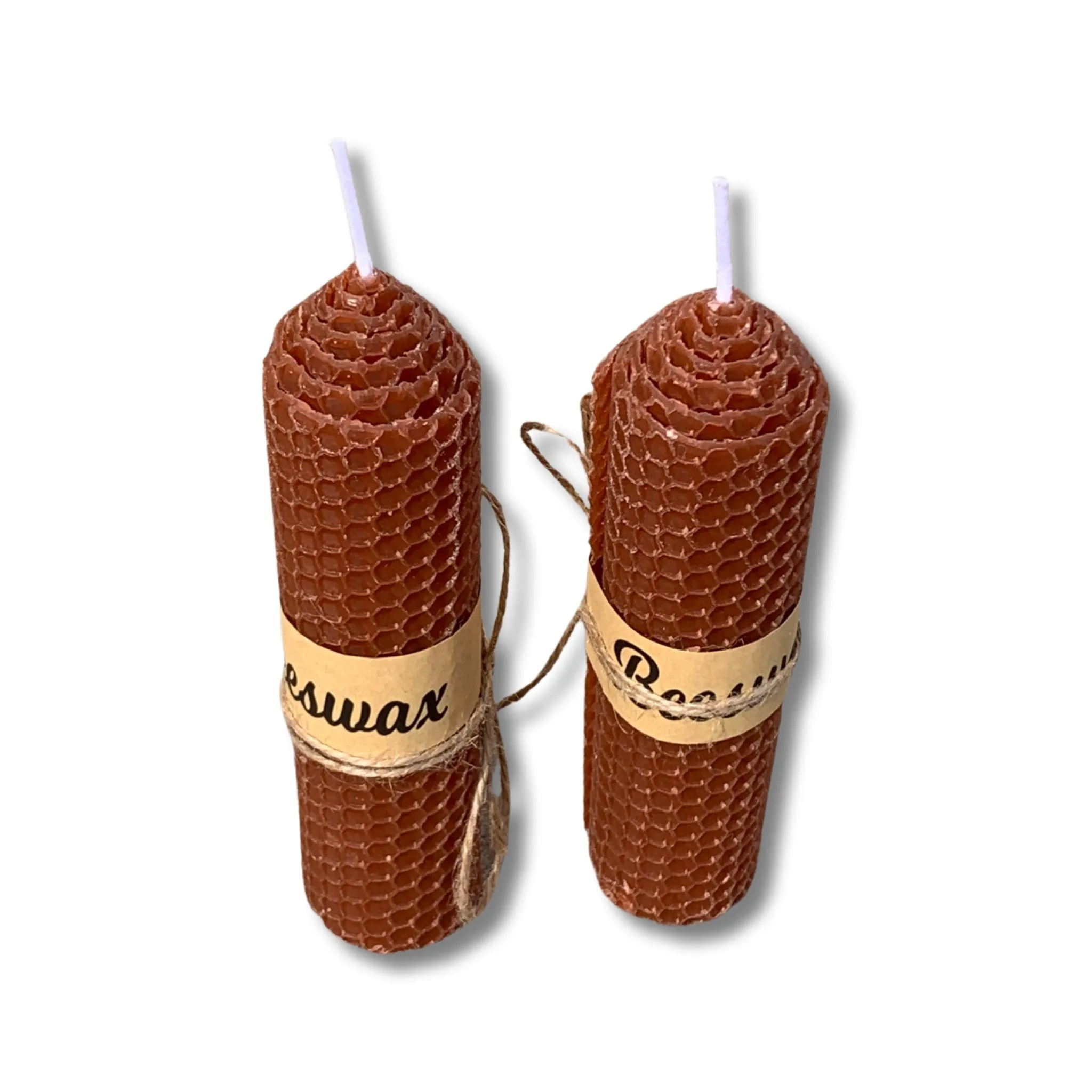 Rolled Beeswax Candle 2 pack