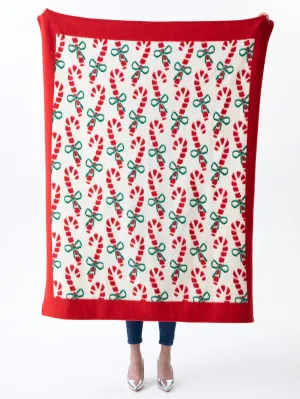 Shiraleah Candy Cane Throw, Multi