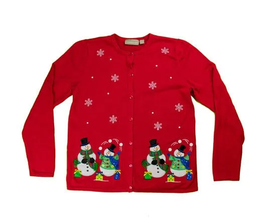 Snow Fun-Small Christmas Sweater