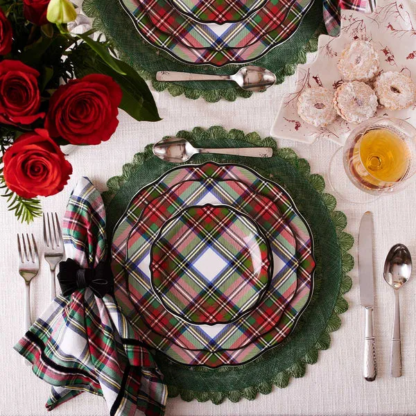 Stewart Tartan Dessert/Salad Plate