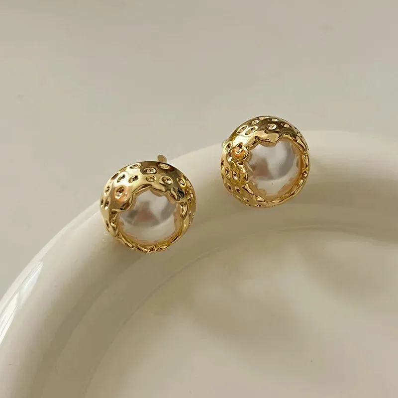 TAVIMART  -  Stylish and Trendy Pearl Earrings for Women Fashion Jewelry Gifts