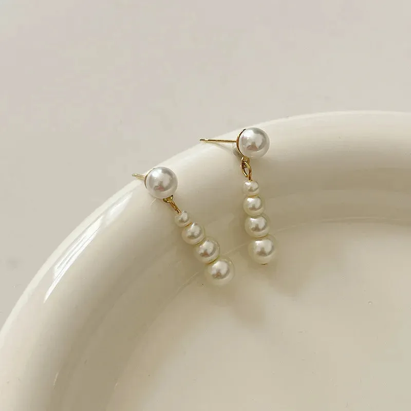 TAVIMART  -  Stylish and Trendy Pearl Earrings for Women Fashion Jewelry Gifts