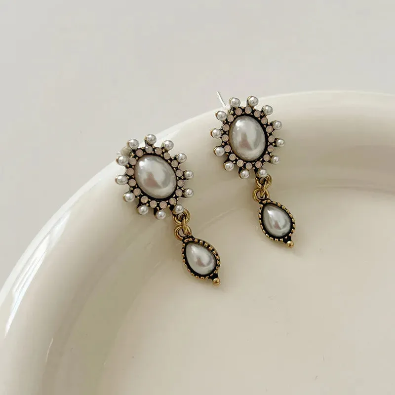 TAVIMART  -  Stylish and Trendy Pearl Earrings for Women Fashion Jewelry Gifts